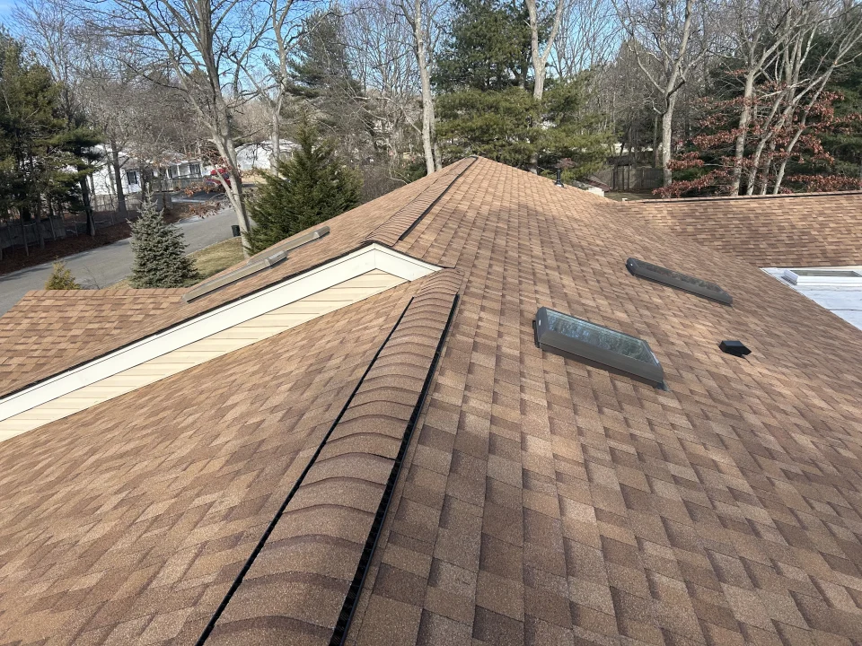 new roof installation