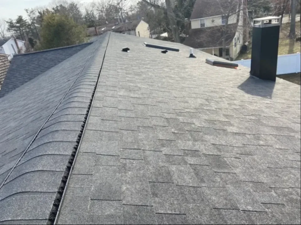 new roof installation