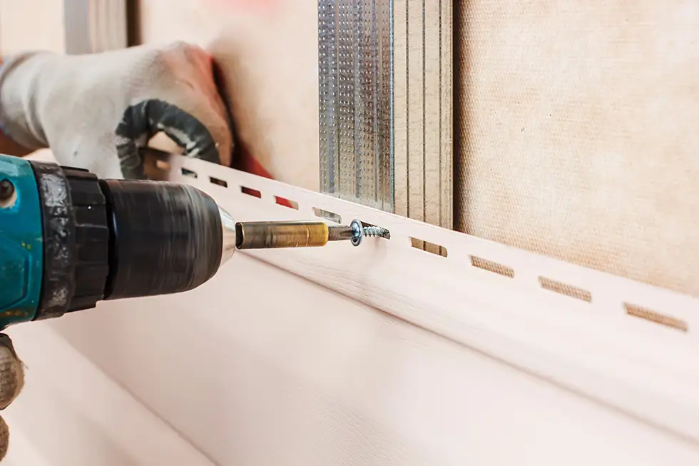 vinyl siding installation